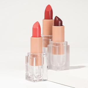 Lápiz Labial Retráctil de Larga Duración, Color Naranja Rosado, con Sacapuntas, Tinte Labial Rojo, Fabricación OEM - Product Image 2