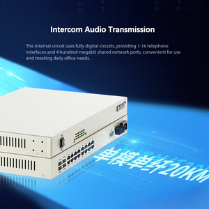 Terminale Ottico Telefonico Digitale a 16 Canali + 4 Porte Gigabit Ethernet Condivise, Monomodale, Singola Fibra, <span class=keywords><strong>80</strong></span> km - Product Image 4