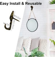 Punaises à pression décoratives en forme de rose, style antique, en bronze, pour accrocher cadres photo, affiches, calendriers et photos