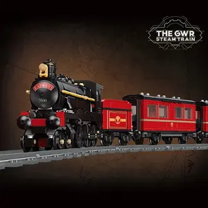 JIESTAR 59002 Das GWR-Dampfbahnmodell Baustein-Sets Spielzeug DIY-Kindergeschenke für Kinder