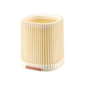 صندوق نفايات صغير محمول لطيف على سطح المكتب من البلاستيك - Product Image 1