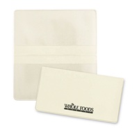 Porte-billets de voyage en plastique flexible personnalisé, portefeuille à billets pliable en PVC, pochette à billets en vinyle