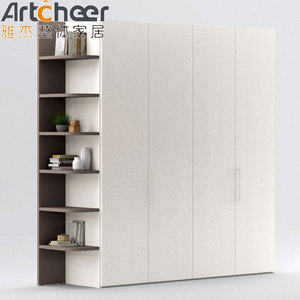 <strong>Midcentury</strong> Foshan Clothes Drawer Sliding Door <strong>Wardrobe</strong> With Manufacturer Price - Product Image 6