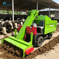 Camion à fumier diesel à couple élevé pour le transport lourd de bétail et de fumier de mouton, équipement de transport tout-terrain