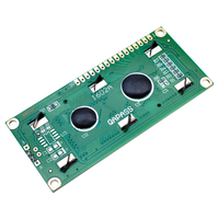 1602 LCD-Anzeige 2x16 Zeichen Monochrom LED-Hintergrundbeleuchtung Alphanumerisches LCD1602 I2C