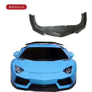 MAISALUN Offre spéciale Jupe latérale de diffuseur avant et arrière en fibre de carbone Style DM Bodykit pour <span class=keywords><strong>Lamborghini</strong></span> <span class=keywords><strong>Aventador</strong></span> LP700 LP720 LP750 - Product Image 2