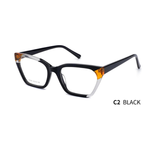Chất lượng cao Higo Acetate handmade khung quang Cat Eye Phụ nữ cổ điển Durable thời trang Kính mắt với màu xám <span class=keywords><strong>lens</strong></span> Giao hàng nhanh - Product Image 3