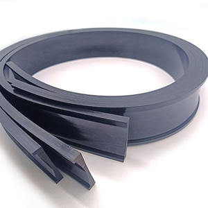 Bande d'étanchéité en caoutchouc personnalisée de haute qualité, bande d'étanchéité en forme de U/H/D/T, matériau EPDM/Silicone pour machines et construction - Product Image 1