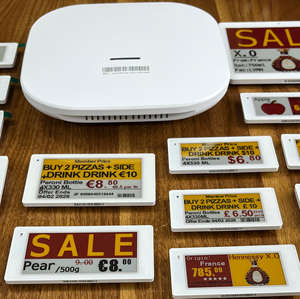 Nouveaux produits 2,4 GHz, étiquettes électroniques de rayon Eink ESL de 2,6 pouces, étiquettes de prix numériques BLE Wifi NFC pour pharmacies, système EAS de magasin de proximité - Product Image 6