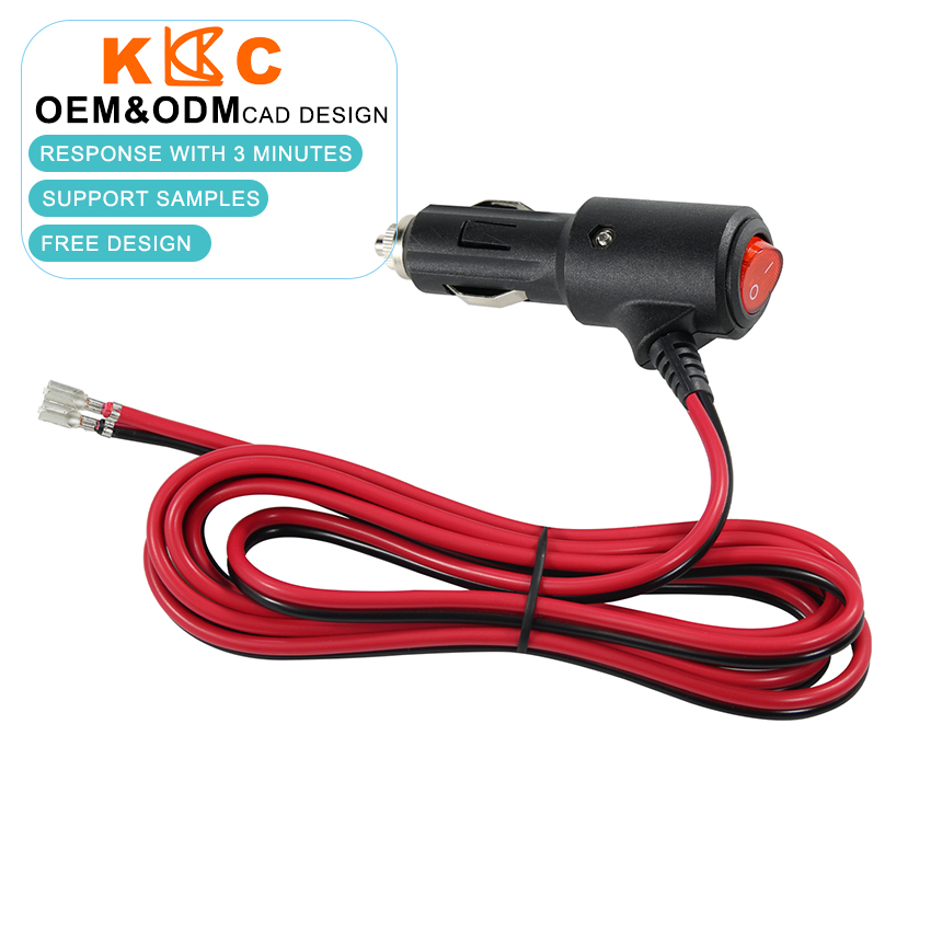 cigarette lighter to three pin plug Verified Supplier Cigarette Lighter To 3 Pin Plug Supports 12V/24V Voltage