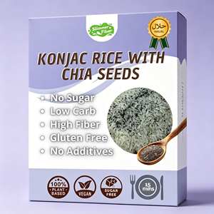 Arroz Instantáneo Bajo en Carbohidratos a <span class=keywords><strong>Precio</strong></span> <span class=keywords><strong>de</strong></span> Mayoreo, Arroz Shirataki Seco, Semillas <span class=keywords><strong>de</strong></span> Chía, Arroz Konjac Seco, Comida Lista para Comer - Product Image 1