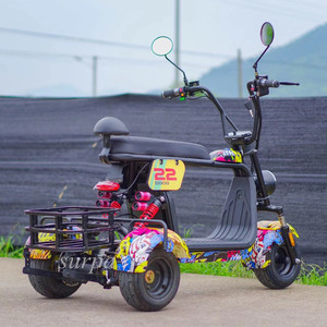 New Model 1000w 48v12ah/20ah Lithium Battery Fat Tire Citycoco Mini Kids <strong>Adult</strong> <strong>Used</strong> <strong>Electric</strong> <strong>3</strong> <strong>Wheel</strong> <strong>Scooters</strong> for Sale - Product Image 3