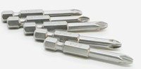 Ralter Eco-Friendly 420 Stainless Handle 50mm Pozi Forged Power Torsion Bit OEM PZ2 Model untuk Pembuatan Kapal