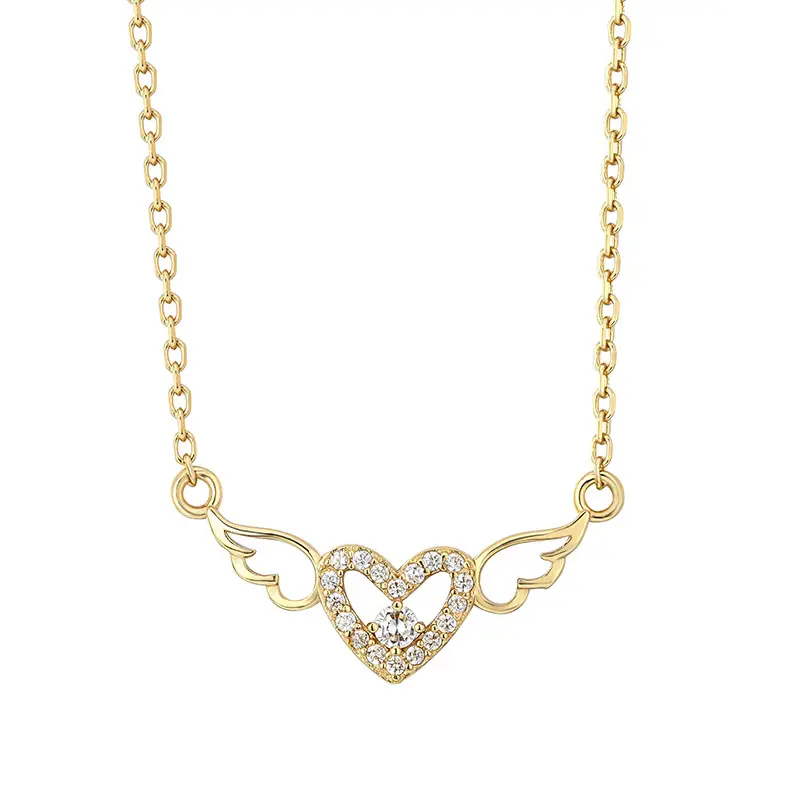 heart necklace silver