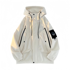 Giacca Personalizzabile con Logo, Lunga, Slim Fit, Antivento, Impermeabile, con Caratteristiche Outdoor e Vestibilità Confortevole per <span class=keywords><strong>Uomo</strong></span> e Donna - Product Image 2