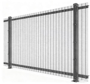 358 Security Fence Design Iron Wire <b>Mesh</b> Security Fence for Safety - Product Image 1