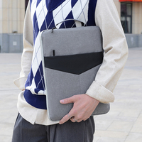 Sacoche pour ordinateur portable en polyester léger et durable de 13, 14, 15 et 16 pouces, style professionnel moderne, sac à bandoulière portable pour PC et Mac