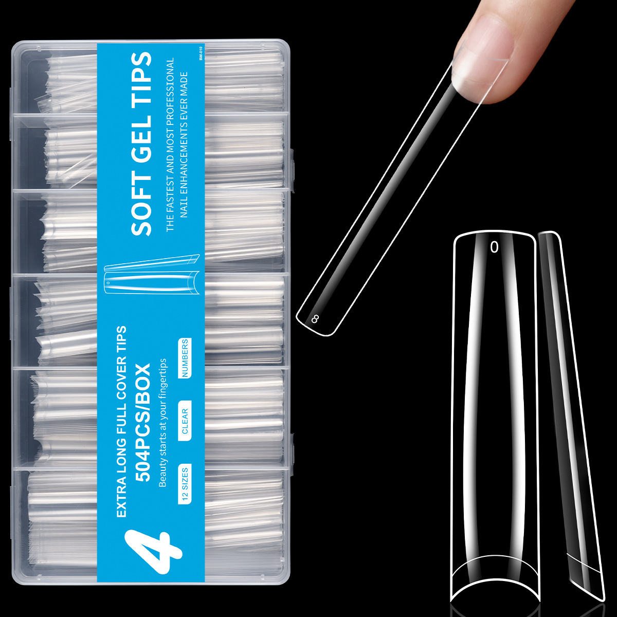 504 piezas de clavos para tubería de agua extra largos.