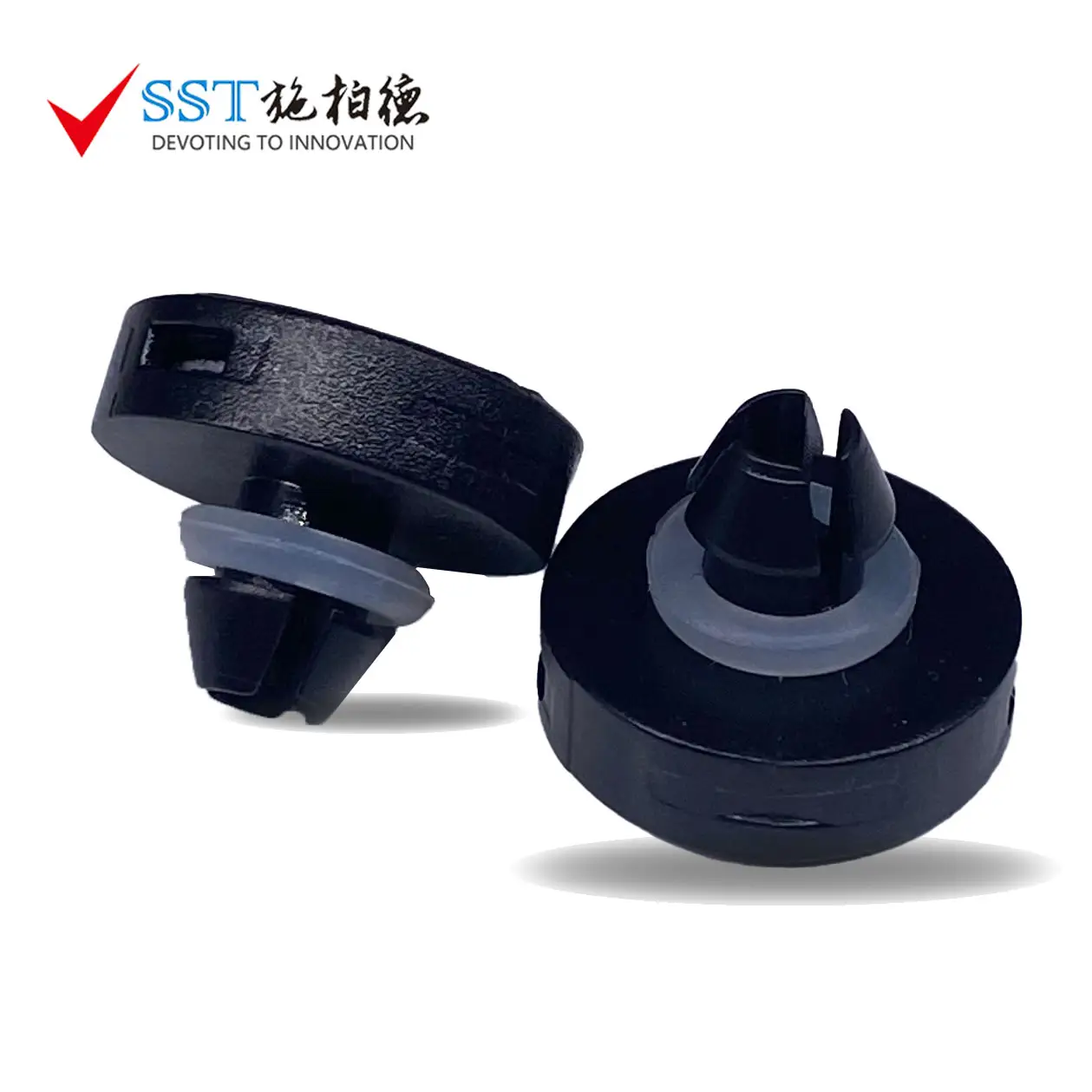 Free Sample Waterproof Breather Air Vent Plug M12x1.5 Snap In Vent for ECU ABS and Electronic Steering Gear