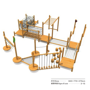 Jeux de glisse et d'escalade sur roche pour enfants en bois de haute qualité populaires et personnalisés pour l'extérieur - Product Image 2