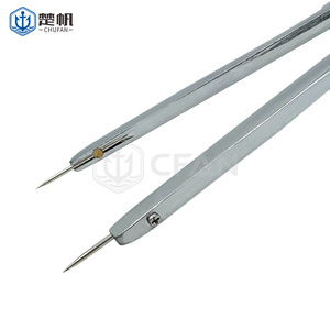 Compas de traçage marin TFG 180 en cuivre massif – Outil de traçage nautique - Product Image 4