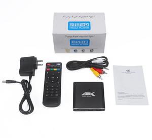 Hot Mini 4K Máy Nghe Nhạc Quảng Cáo Hỗ Trợ Micro SD Card TF Thẻ USB Đĩa 2K 4K 1080P Full HD Phương Tiện Truyền Thông Máy Nghe Nhạc HDD Cầu Thủ Đa Phương Tiện - Product Image 5