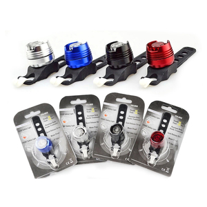 Luz Trasera de Aluminio Roja para Bicicletas, Luz de Seguridad LED para Ruedas, Luces Indicadoras para Bicicletas Pequeñas - Product Image 5