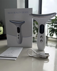 Bán buôn cổ nhăn Remover thiết bị đôi cằm Máy tẩy lông giảm mặt và cổ nâng massage - Product Image 4