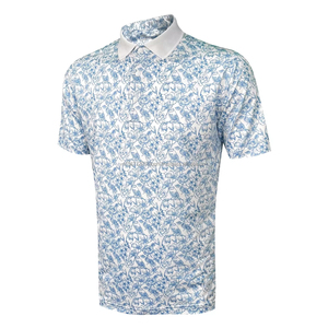 Golf Polo Tops 100% poliéster Polo manga corta Camiseta Anti-Pilling Golf Polo para hombres 180 gramos peso de tela - Product Image 1