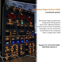 Module transpondeur d'éclairage de fréquence pour simulateur de vol professionnel, solution de contrôle complète pour panneau de cockpit