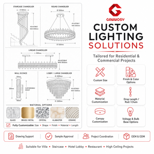 Luminaire suspendu LED <span class=keywords><strong>en</strong></span> acrylique <span class=keywords><strong>en</strong></span> forme <span class=keywords><strong>d</strong></span>'oiseaux volants uniques pour escalier, salon, salle à manger, hôtel, projet, conception sur mesure - Product Image 6