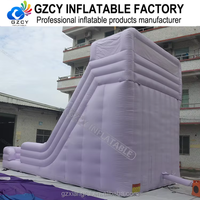 Toboggan aquatique gonflable en PVC violet sur mesure pour usage extérieur, pour la maison, le centre commercial, marque GZCY, parc aquatique gonflable