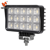 Luz Auxiliar LED Rectangular Portátil de 6.0 Pulgadas y 60 W, 4500 LM, Haz de Luz Amplio, Lámpara Antiniebla para Conducir, para SUV, Embarcaciones, ATV, Barcos, YW-0606B-60