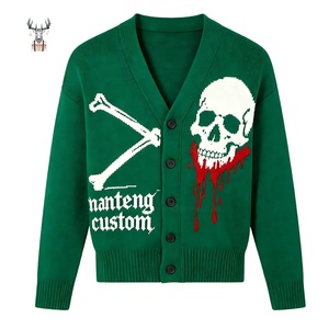 <span class=keywords><strong>Cardigan</strong></span> in Cashmere da <span class=keywords><strong>Uomo</strong></span>, Maglione <span class=keywords><strong>Lungo</strong></span> in Lana Lavorato a Maglia con Bottoni e Scollo a V, Abbigliamento Moda Designer - Product Image 1
