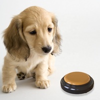 Bouton Enregistreur Vocal Personnalisé 89mm – Sonnette Sonore Facile à Utiliser pour l'Entraînement des Animaux et la Communication au Bureau – Bouton Sonore Enregistrable