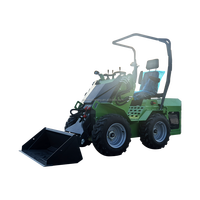 Vente en gros de haute qualité personnalisé à roues 390 Briggs & Stratton moteur à essence 200kg charge nominale charge élevée Moment Skid Steer Loader