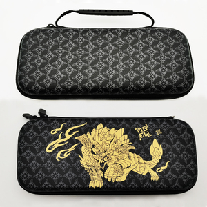 Sac de rangement Monster <span class=keywords><strong>Hunter</strong></span> pour Nintendo <span class=keywords><strong>Switch</strong></span> OLED, étui de transport, coque de protection pour accessoires de jeu NS <span class=keywords><strong>Switch</strong></span> OLED - Product Image 3