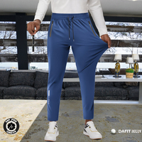 Pantalon de golf décontracté pour homme, coupe droite, confortable, extensible, imperméable, séchage rapide, léger, grande taille, pour l'extérieur
