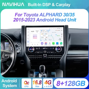 Navihua for Toyota Alphard 30S 35S 2015 2023 Car Upgrade 16.8'' Android Car Radio GPS Navigation Multimedia Carplay <b>Auto</b> Stereo - Product Image 2