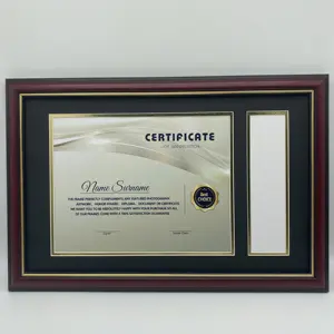 Wholesale Price 14inch Graduation Certificate Frame Diploma Certificate Photo Frame