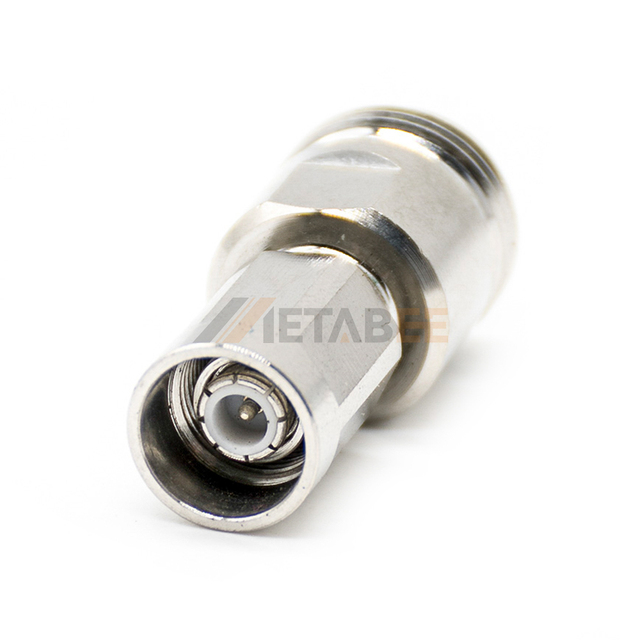 N Male to NEX10 Female RF Adapter Low PIM -160dBc 50Ohm 20GHz White Bronze Plated Brass Coaxial Converter for 5G Small Cell