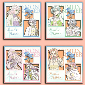 Boîte mystère de figurines d'anime japonais en acrylique, décoration de bureau, carte à collectionner, <span class=keywords><strong>manga</strong></span> japonais, art mural pour chambre, cadeau, jouet - Product Image 4