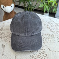 Casquettes de baseball et chapeaux de papa vintage non structurés en coton lavé à 6 panneaux, personnalisables avec logo, de haute qualité pour l'extérieur