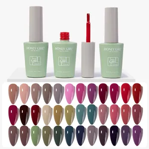 Hot selling fashion customized high-quality 234 color nail salon common nail gel