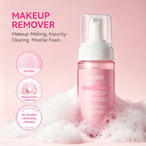 Nettoyant moussant rapide pour les pores profonds, démaquillant hypoallergénique, nettoyant fondant pour le visage, adapté à tous les types de peau - Product Image 1