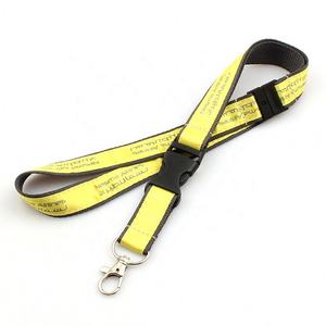 Lanières personnalisées bon marché sublimation imprimées col vierge en polyester - Product Image 2