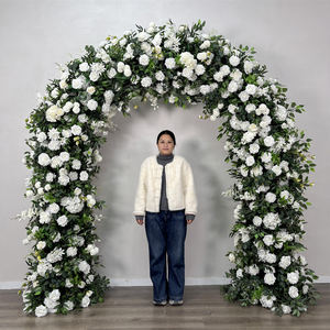 Flores artificiales al por mayor para arcos de boda, arcos de flores de seda, decoraciones para fondos de boda - Product Image 1