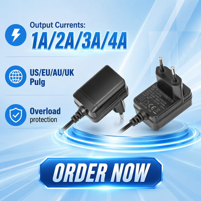 Wholesale AC DC Universal Plug 100V-240V to 12V/24V LED Lighting Power Adapter