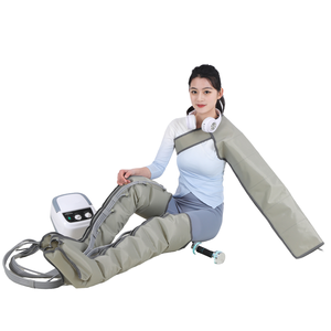 Botas de Masaje para Piernas de Compresión de Aire con 6 Cámaras Máquina de Presoterapia para Drenaje Linfático por Presión de Aire - Product Image 5