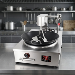 Cheaper Price Best Automatic Stir <b>Fryer</b> Type Meat Vegetables Cooking <b>Machine</b> Equipment 5000W/8000W Power 1 Year Warranty for - Product Image 3